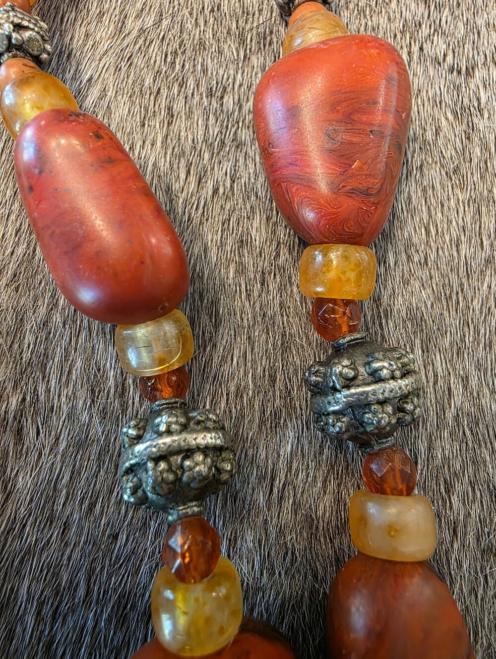 Vintage Stone Necklace - Picture 3 of 5
